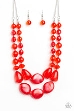 Load image into Gallery viewer, Paparazzi- Beach Glam Red Necklace
