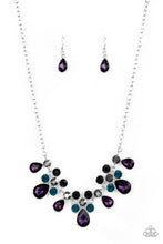 Load image into Gallery viewer, Paparazzi- Debutante Drama Purple Necklace
