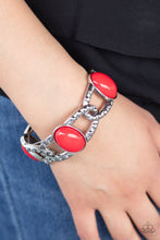 Load image into Gallery viewer, Paparazzi- Dreamy Gleam Red Bracelet
