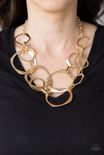 Load image into Gallery viewer, Paparazzi- Salvage Yard Gold Necklace
