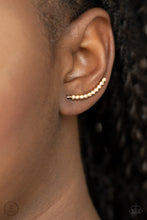 Load image into Gallery viewer, Paparazzi- Climb On Gold Post Earring
