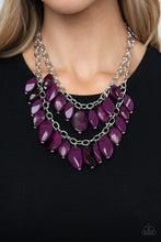 Load image into Gallery viewer, Paparazzi- Palm Beach Beauty Purple Necklace
