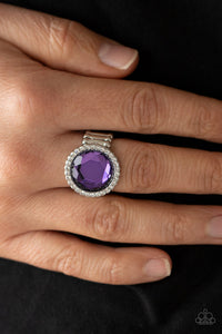 Paparazzi- Crown Culture Purple Ring