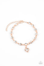 Load image into Gallery viewer, Paparazzi- Sweet Sixteen Rose Gold Bracelet
