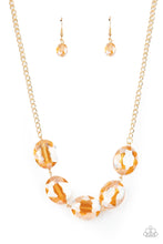 Load image into Gallery viewer, Paparazzi- Cosmic Closeup Gold Necklace
