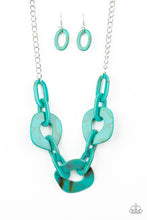 Load image into Gallery viewer, Paparazzi- Courageously Chromatic Blue Necklace
