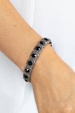 Load image into Gallery viewer, Paparazzi- Cache Commodity Black Bracelet
