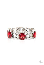 Load image into Gallery viewer, Paparazzi- Devoted to Drama Red Bracelet
