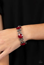 Load image into Gallery viewer, Paparazzi- Devoted to Drama Red Bracelet
