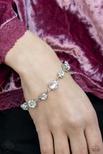 Load image into Gallery viewer, Paparazzi- Bippity Boppity BLING White Bracelet
