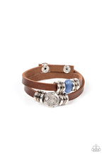 Load image into Gallery viewer, Papparazzi- All Willy-Nilly Blue Urban Bracelet
