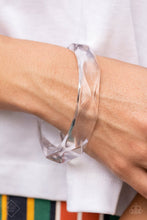 Load image into Gallery viewer, Paparazzi- Clear-Cut Couture White Bracelet
