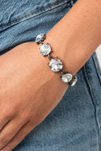 Load image into Gallery viewer, Paparazzi- Can&#39;t Believe Your ICE Black Bracelet
