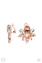 Load image into Gallery viewer, Paparazzi- Fearless Finesse Rose Gold Clip-On Earring
