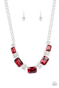 Paparazzi- Flawlessly Famous Red Necklace