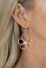 Load image into Gallery viewer, Paparazzi- Petal Power Rose Gold Earring
