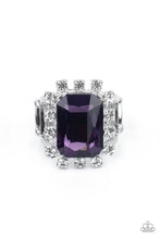 Load image into Gallery viewer, Paparazzi- Galactic Glamour Purple Ring
