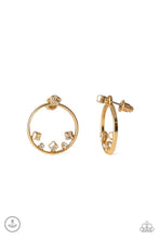 Load image into Gallery viewer, Paparazzi- Double -Take Twinkle Gold Post Earring
