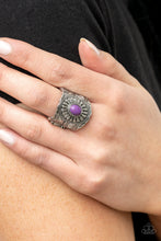 Load image into Gallery viewer, Paparazzi- Exquisitely Ornamental Purple Ring
