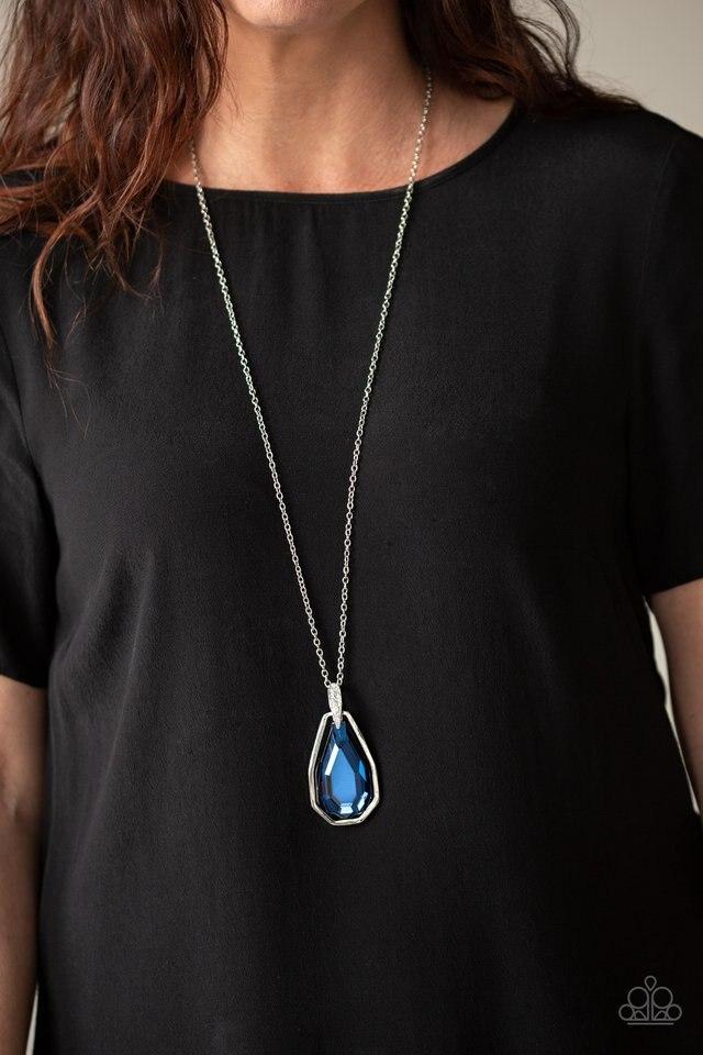 Paparazzi- Maven Magic Blue Necklace