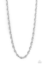 Load image into Gallery viewer, Paparazzi- Extra Entrepreneur Silver Necklace
