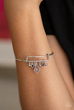 Load image into Gallery viewer, Paparazzi- Treasure Charms Purple Bracelet
