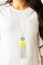 Load image into Gallery viewer, Paparazzi- Color Me Neon Yellow Necklace

