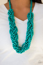 Load image into Gallery viewer, Paparazzi- Tahiti Tropic Blue Necklace
