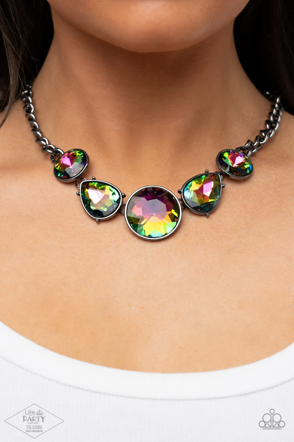 Paparazzi- All The World's My Stage Multi Necklace