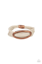 Load image into Gallery viewer, Paparazzi- Corded Couture Copper Bracelet
