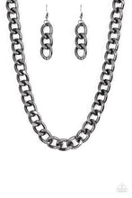 Load image into Gallery viewer, Paparazzi- Heavyweight Champion Necklace- Black
