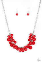 Load image into Gallery viewer, Paparazzi- Walk This BROADWAY Red Necklace
