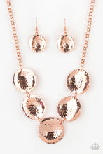 Load image into Gallery viewer, Paparazzi- First Impressions Copper Necklace
