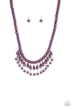 Load image into Gallery viewer, Paparazzi- Miss Majestic Purple Necklace
