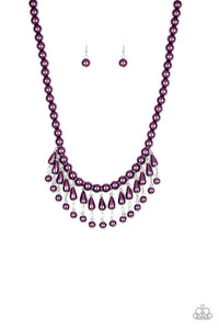 Paparazzi- Miss Majestic Purple Necklace