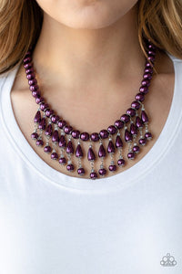 Paparazzi- Miss Majestic Purple Necklace