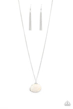 Load image into Gallery viewer, Paparazzi- Show and SHELL Silver Necklace
