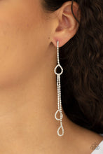 Load image into Gallery viewer, Paparazzi- Chance of REIGN White Post Earring
