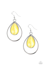 Load image into Gallery viewer, Paparazzi- Color Me Cool Yellow Earring
