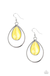 Paparazzi- Color Me Cool Yellow Earring