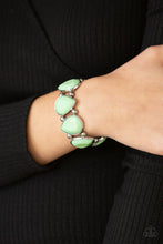 Load image into Gallery viewer, Paparazzi- Flamboyant Tease Green Bracelet
