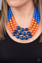 Load image into Gallery viewer, Paparazzi- Beach Bauble Blue Necklace
