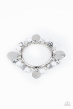 Load image into Gallery viewer, Paparazzi- Charming Treasure White Bracelet
