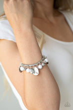 Load image into Gallery viewer, Paparazzi- Charming Treasure White Bracelet
