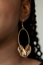 Load image into Gallery viewer, Paparazzi- Halo Effect Gold Earring
