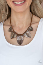 Load image into Gallery viewer, Paparazzi- Garden Gatherer Copper Necklace
