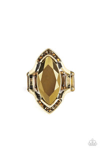 Paparazzi- Leading Luster Brass Ring
