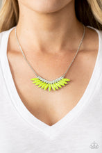 Load image into Gallery viewer, Paparazzi- Extra Extravaganza Yellow Necklace
