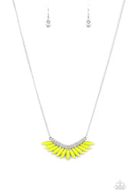 Load image into Gallery viewer, Paparazzi- Extra Extravaganza Yellow Necklace
