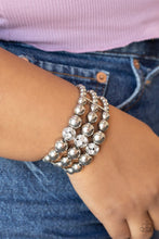 Load image into Gallery viewer, Paparazzi- Icing On The Top White Bracelet
